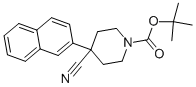 1-BOC-4-CYANO-4-(2-NAPHTHALENYL)-PIPERIDINE CAS#: 167262-86-4