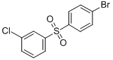 1-BROMO-4-[(3-CHLOROPHENYL) SULFONYL]-BENZENE CAS#: 331765-58-3