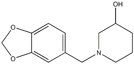 1-Benzo[1,3]dioxol-5-ylMethyl-piperidin-3-ol CAS#: 352445-85-3