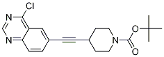 1-Boc-4-(4-chloroquinazolin-6-ylethynyl)piperidine CAS#: 383434-51-3