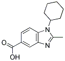 1-CYCLOHEXYL-2-METHYL-1H-BENZOIMIDAZOLE-5-CARBOXYLIC ACID CAS#: 313376-16-8