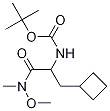 [1-(CyclobutylMethyl)-2-(MethoxyMethylaMino)-2-oxoethyl]-carbaMic Acid 1,1-DiMethylethyl Ester CAS#: 394735-18-3