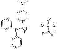 1-(DIFLUORO-DIPHENYL-PHOSPHANYL-METHYL)-4-DIMETHYLAMINO-PYRIDINIUM TRIFLATE CAS#: 368873-78-3