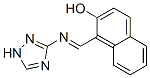 1-[(E)-(1H-1,2,4-Triazol-3-ylimino)methyl]-2-naphthol CAS#: 169828-29-9