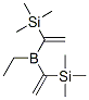 (1-(Ethyl[1-(trimethylsilyl)vinyl]boryl)vinyl)(trimethyl)silane CAS#: 157489-81-1