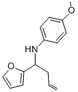 (1-FURAN-2-YL-BUT-3-ENYL)-(4-METHOXY-PHENYL)-AMINE CAS#: 173416-01-8