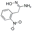 1-(HYDROXYIMINO)-2-(2-NITROPHENYL)ETHYLAMINE CAS#: 154224-24-5