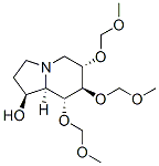 1-Indolizinol, octahydro-6,7,8-tris(methoxymethoxy)-, 1S-(1.alpha.,6.beta.,7.alpha.,8.beta.,8a.beta.)- CAS#: 156198-82-2