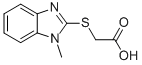 (1-METHYL-1H-BENZOIMIDAZOL-2-YLSULFANYL)-ACETIC ACID CAS#: 159222-24-9