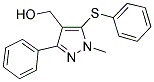 [1-METHYL-3-PHENYL-5-(PHENYLSULFANYL)-1H-PYRAZOL-4-YL]METHANOL CAS#: 318247-55-1