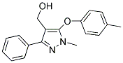 [1-METHYL-5-(4-METHYLPHENOXY)-3-PHENYL-1H-PYRAZOL-4-YL]METHANOL CAS#: 318234-01-4