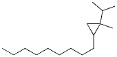 1-Methyl-1-(1-methylethyl)-2-nonylcyclopropane CAS#: 41977-40-6