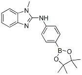 1-Methyl-N-(4-(4,4,5,5-tetramethyl-1,3,2-dioxaborolan-2-yl)phenyl)-1H-benzo[d]imidazol-2-amine CAS#: 330793-28-7