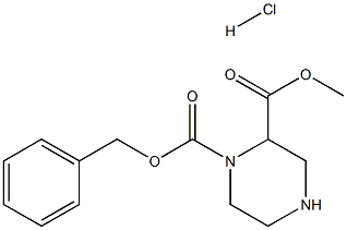 1-N-CBZ-piperazine-2-carboxylic acid Methyl ester-HCl CAS#: 392332-17-1