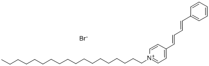 1-OCTADECYL-4-(4-PHENYL-1,3-BUTADIENYL)PYRIDINIUM BROMIDE CAS#: 165678-32-0