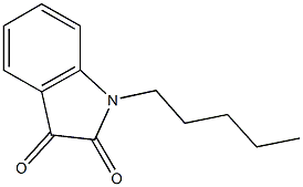 1-PENTYL-1H-INDOLE-2,3-DIONE CAS#: 4290-90-8