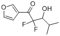 1-Pentanone, 2,2-difluoro-1-(3-furanyl)-3-hydroxy-4-methyl- (9CI) CAS#: 334873-76-6