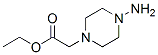 1-Piperazineaceticacid,4-amino-,ethylester(9CI) CAS#: 158773-35-4