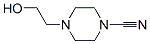 1-Piperazinecarbonitrile,4-(2-hydroxyethyl)-(9CI) CAS#: 150932-30-2