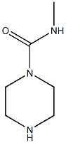 1-Piperazinecarboxamide,N-methyl-(9CI) CAS#: 163361-25-9