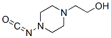1-Piperazineethanol,4-isocyanato-(9CI) CAS#: 151291-43-9