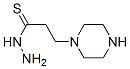 1-Piperazinepropanethioicacid,hydrazide(9CI) CAS#: 165680-28-4