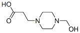 1-Piperazinepropanoicacid,4-(hydroxymethyl)-(9CI) CAS#: 147947-87-3