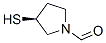 1-Pyrrolidinecarboxaldehyde,3-mercapto-,(3S)-(9CI) CAS#: 156380-33-5