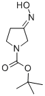 1-Pyrrolidinecarboxylicacid,3-(hydroxyimino)-,1,1-dimethylethylester(9CI) CAS#: 150008-25-6