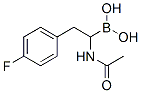 1-acetamido-2-(4-fluorophenyl)ethane-1-boronic acid CAS#: 149982-17-2