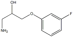 1-amino-3-(3-fluorophenoxy)propan-2-ol CAS#: 4764-34-5