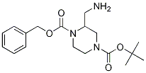 1-benzyl 4-tert-butyl 2-(aMinoMethyl)piperazine-1,4-dicarboxylate CAS#: 317365-34-7