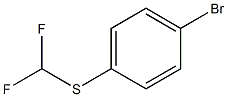 1-bromo-4-[(difluoromethyl)sulfanyl]benzene CAS#: 4837-14-3