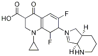 1-cyclopropyl-6,8-difluoro-4-oxo-7-((4aR,7aR)-tetrahydro-1H-pyrrolo[3,4-b]pyridin-6(2H,7H,7aH)-yl)-1,4-dihydroquinoline-3-carboxylic acid CAS#: 151096-44-5