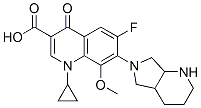 1-cyclopropyl-7-(2,8-diazabicyclo[4.3.0]non-8-yl)-6-fluoro-8-methoxy-4 -oxo-quinoline-3-carboxylic acid CAS#: 354812-41-2