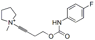 1-methyl-1-(4-((4-fluorophenylcarbamoyl)oxy)butynyl)pyrrolidinium CAS#: 147047-25-4