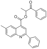 1-methyl-2-oxo-2-phenylethyl 6-methyl-2-phenyl-4-quinolinecarboxylate CAS#: 355428-50-1