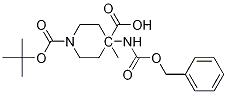 1-tert-butyl 4-methyl 4-(benzyloxycarbonylamino)piperidine-1,4-dicarboxylate CAS#: 392331-67-8