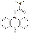 10-[(dimethylthiocarbamoyl)thio]-5,10-dihydrophenarsazine CAS#: 4808-24-6