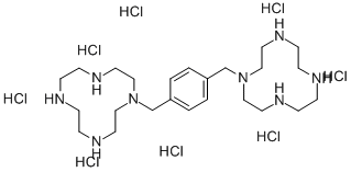 1,1'-[1,4-PHENYLENEBIS-(METHYLENE)]-BIS-(1,4,7,10-TETRAAZACYCLODODECANE) OCTAHYDROCHLORIDE CAS#: 393864-02-3