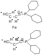 1,1'-BIS(DICYCLOHEXYLPHOSPHINO)FERROCENE CAS#: 146960-90-9