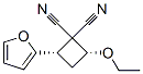 1,1-Cyclobutanedicarbonitrile,2-ethoxy-4-(2-furanyl)-,cis-(9CI) CAS#: 147033-82-7