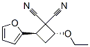 1,1-Cyclobutanedicarbonitrile,2-ethoxy-4-(2-furanyl)-,trans-(9CI) CAS#: 147033-83-8