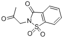 1,1-DIOXO-2-(2-OXO-PROPYL)-1,2-DIHYDRO-1LAMBDA*6*-BENZO[D]ISOTHIAZOL-3-ONE CAS#: 40506-05-6