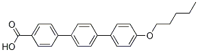 [1,1':4',1''-Terphenyl]-4-carboxylic acid, 4''-(pentyloxy)- CAS#: 158938-08-0