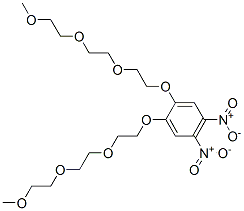 1,2-BIS{2-[2-(2-METHOXYETHOXY)ETHOXY]ETHOXY}-4,5-DINITROBENZENE CAS#: 165254-21-7