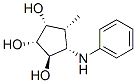 1,2,3-Cyclopentanetriol, 4-methyl-5-(phenylamino)-, (1R,2R,3R,4R,5S)- (9CI) CAS#: 374077-33-5