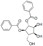 1,2,3,4-Cyclopentanetetrol, 5-(hydroxymethyl)-, 1,2-dibenzoate, 1R-(1.alpha.,2.beta.,3.alpha.,4.alpha.,5.beta.)- CAS#: 165375-22-4