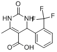 1,2,3,4-Tetrahydro-6-methyl-2-oxo-4-[2-(trifluoromethyl)phenyl]-5-pyrimidinecarb CAS#: 356566-54-6