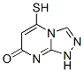 1,2,4-Triazolo[4,3-a]pyrimidin-7(1H)-one,  5-mercapto- CAS#: 161715-52-2